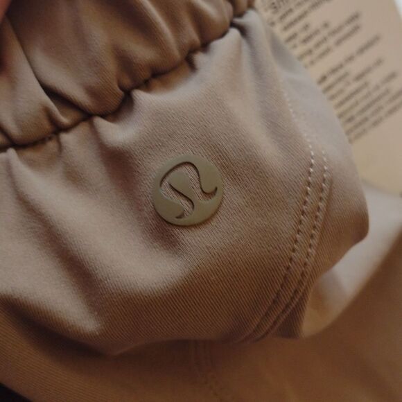 Lululemon Stretch High Rise Jogger Artifact color brown tan pants 12 short - Picture 7 of 14
